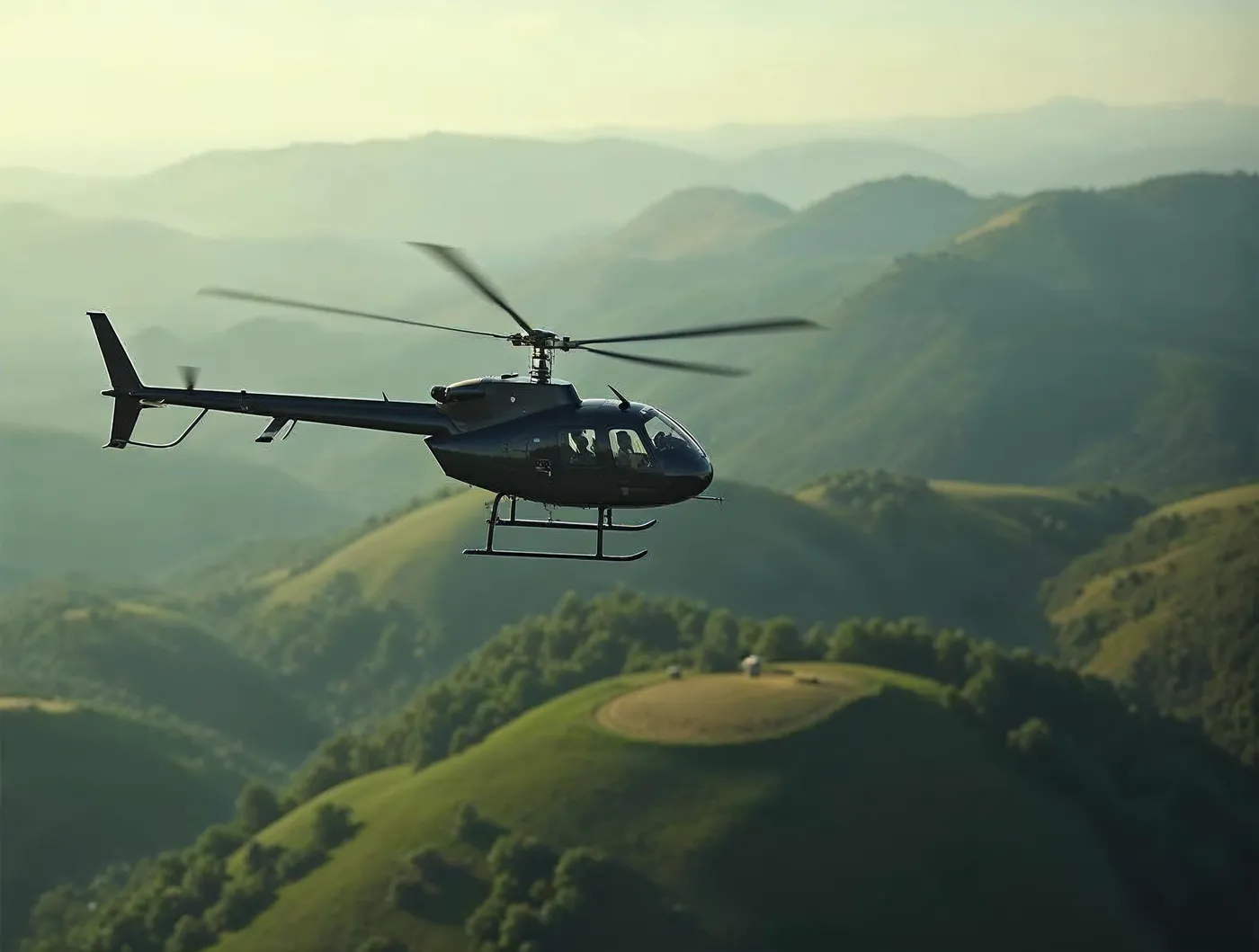 Robinson R44 Helikopter